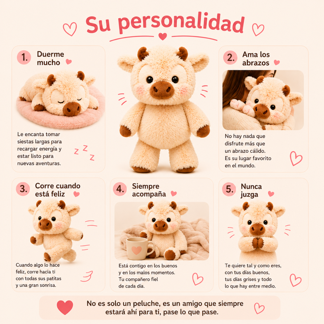 Mooli El Peluche Suave Que Corre Hacia Ti